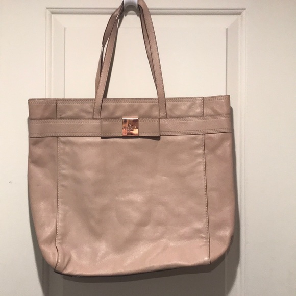 Kate Spade large Nude Tote - Picture 1 of 5